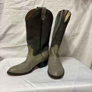 Men's Gray Cowboy Boots